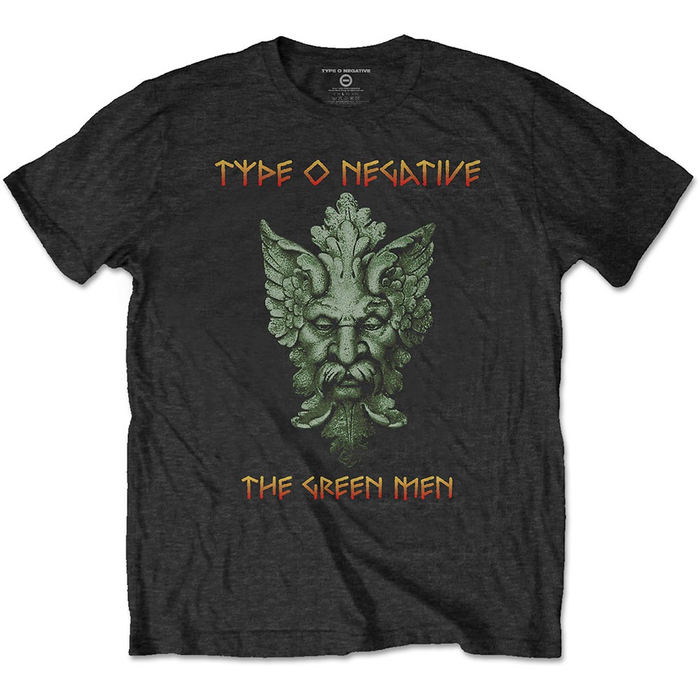 Type O Negative - Green Man Heren Tshirt - Zwart